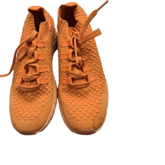 NOBULL Allday Knit Neon Orange Running Sneakers Workout Gym Mens 7.5 US Womens 9 - Picture 9 of 12